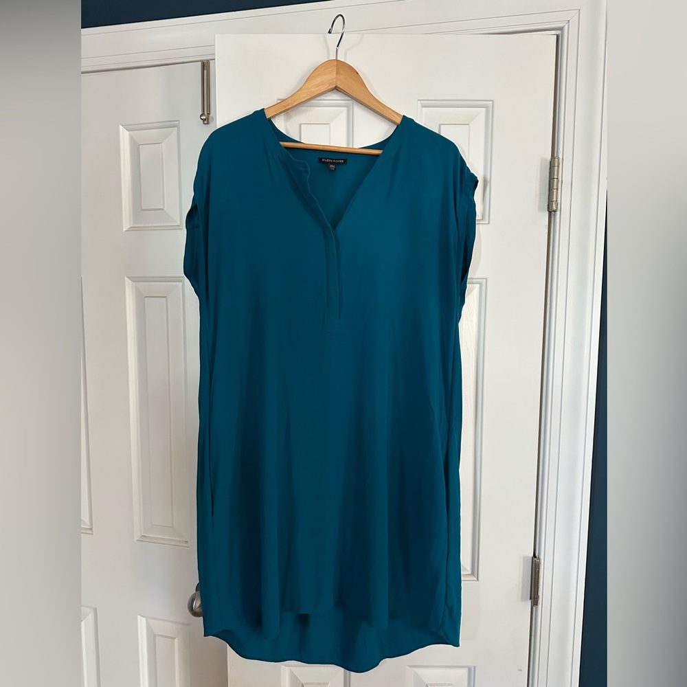 Eileen Fisher 100% silk dress